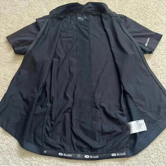 Sugoi Cycling Biking Jersey Shirt Women’s Size Medium Full Zip Pockets Polyester - Picture 14 of 15